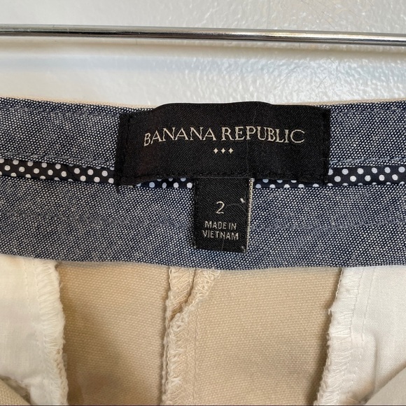 Banana Republic Factory Khaki Walking Shorts Sz 2 - Picture 10 of 11